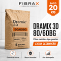DRAMIX 3D 80/60BG - Saco 20 kg Fibra Metalica tipo Gancho