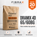 DRAMIX 4D 65/60BG - Saco 20 kg Fibra Metalica Tipo Gancho